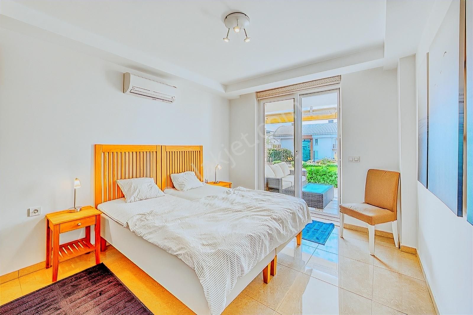Alanya Konaklı3+1 208m2depolu Full Manzaralı Satılık Bahçe Daire - Görsel 27