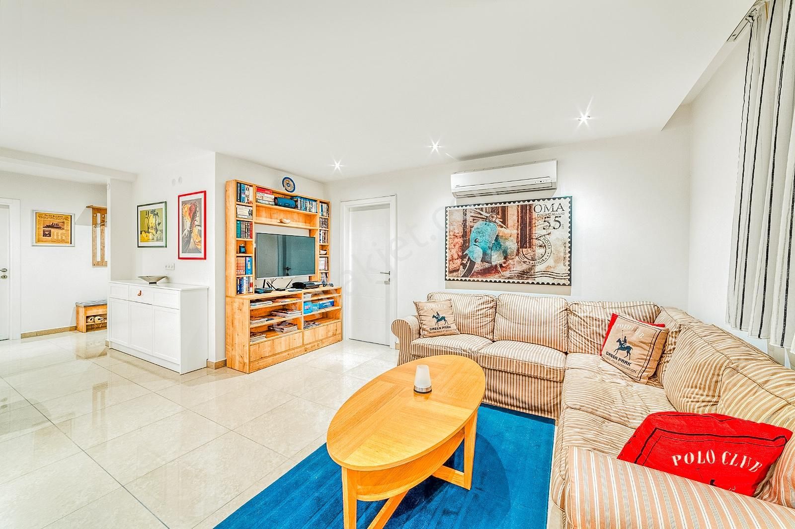 Alanya Konaklı3+1 208m2depolu Full Manzaralı Satılık Bahçe Daire - Görsel 22