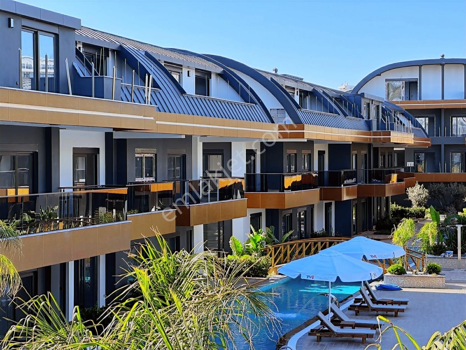 Alanya Avsallar 1+1 57m2 Eşyasız Otel Konseptinde Daire ! - Görsel 33
