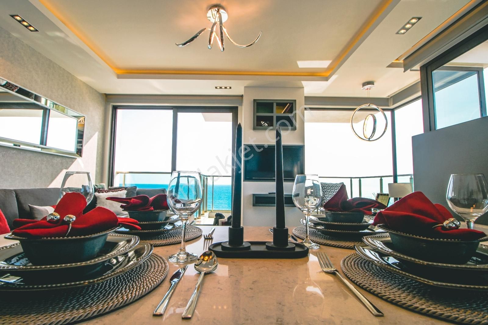Alanya Mahmutlar 2+1 105 M2 Full Deniz Manzaralı Daire! - Görsel 10