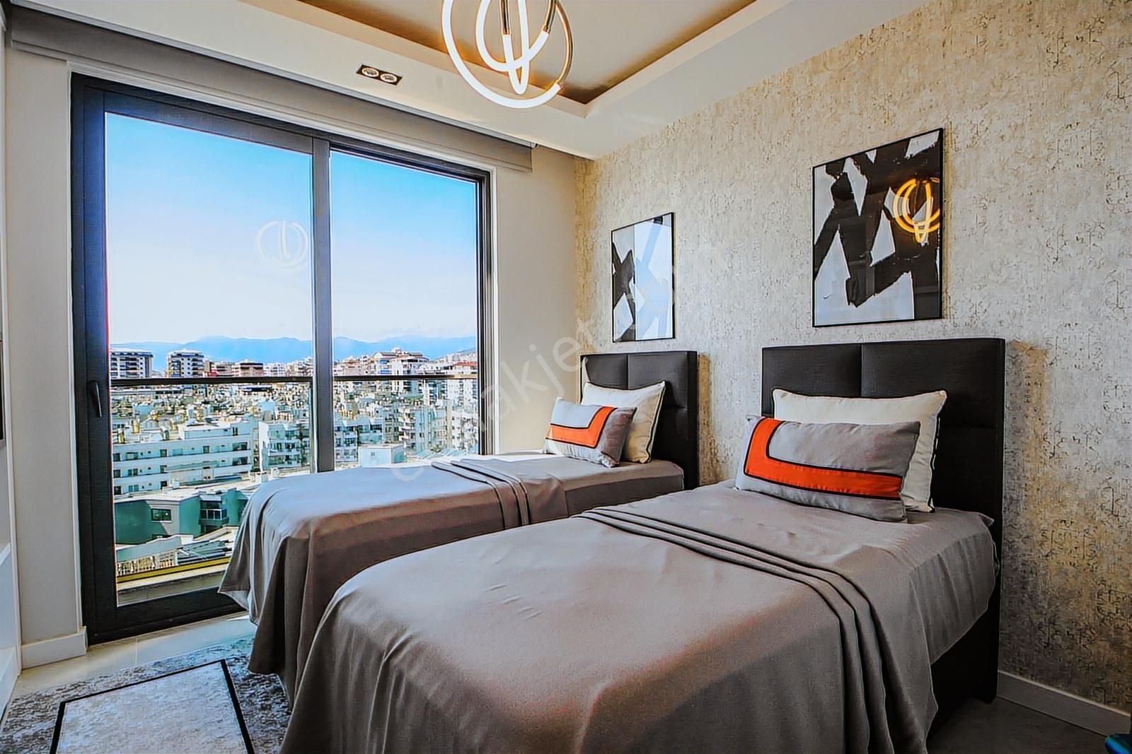 Alanya Mahmutlar 2+1 105 M2 Full Deniz Manzaralı Daire! - Görsel 25