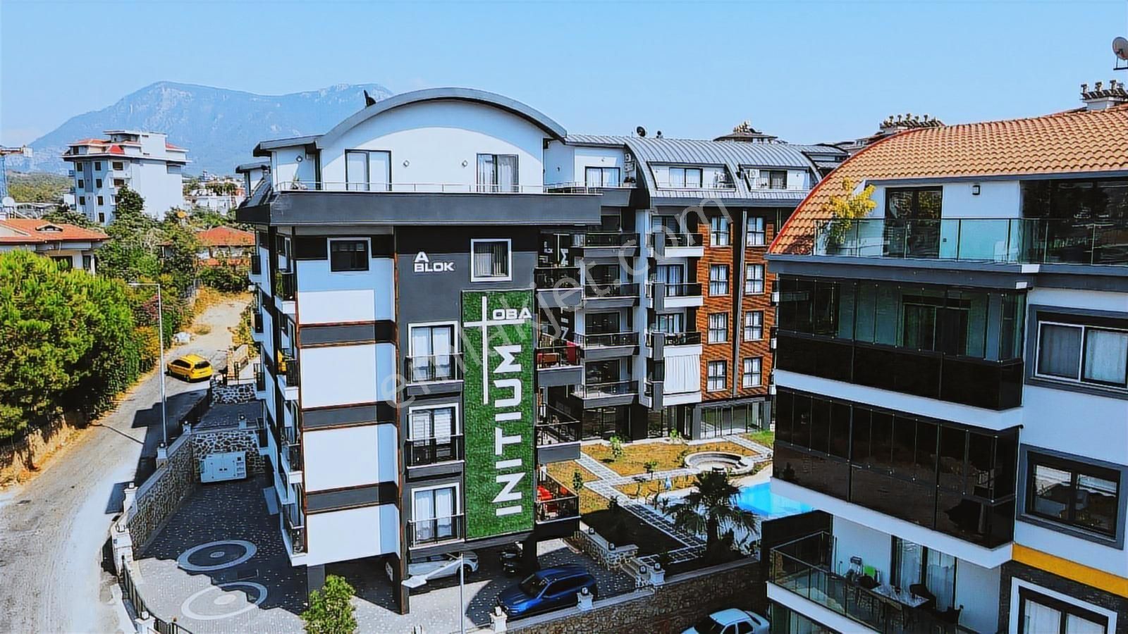 Alanya Oba 1+1 60m2 Full Aktiviteli Lüks Daire