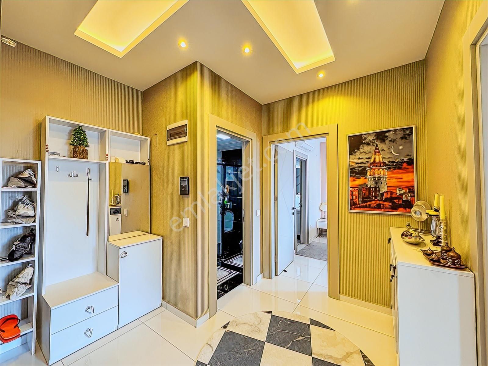 Alanya Oba 2+1 Full Aktiviteli Lüks Site İçerisinde Eşyalı 105m2 - Görsel 12