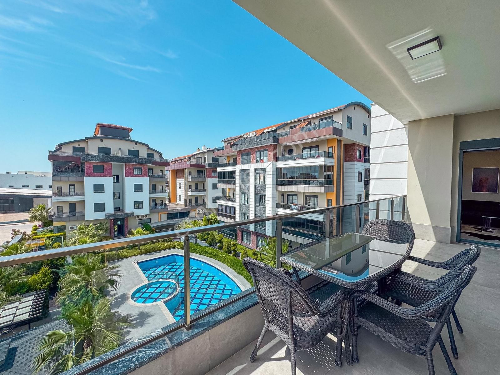 Alanya Oba 2+1 Full Aktiviteli Lüks Site İçerisinde Eşyalı 105m2 - Görsel 17