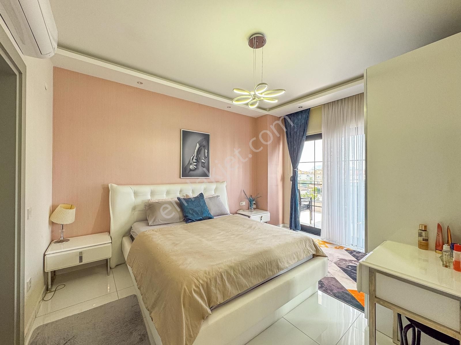 Alanya Oba 2+1 Full Aktiviteli Lüks Site İçerisinde Eşyalı 105m2 - Görsel 2