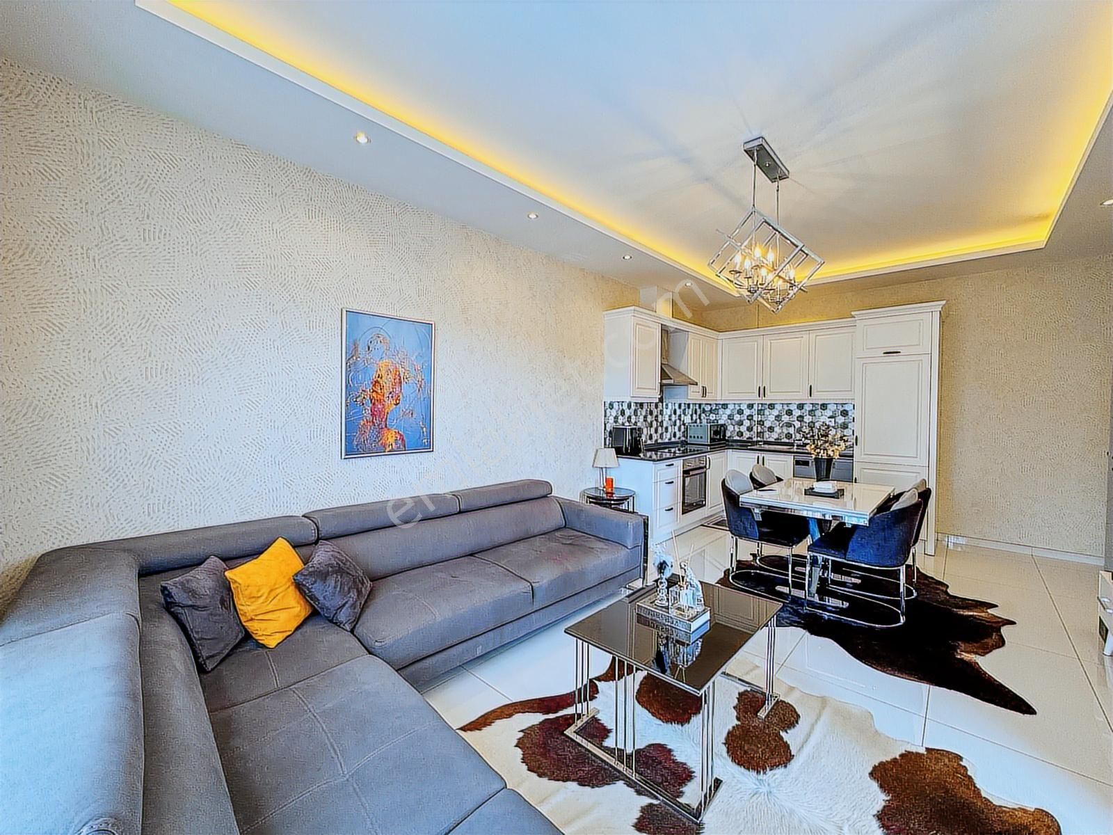 Alanya Oba 2+1 Full Aktiviteli Lüks Site İçerisinde Eşyalı 105m2 - Görsel 10