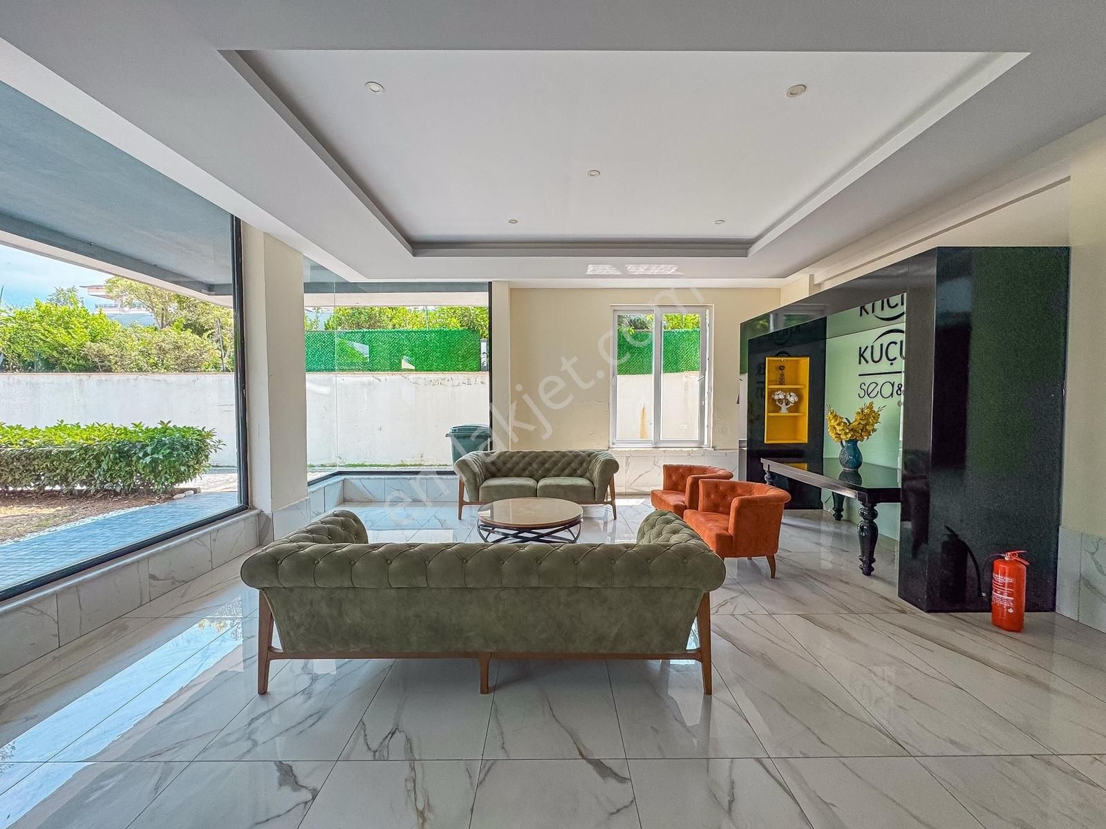 Alanya Kestel Denize Sıfır 2+1, Full Deniz Manzaralı Lüks Daire - Görsel 25