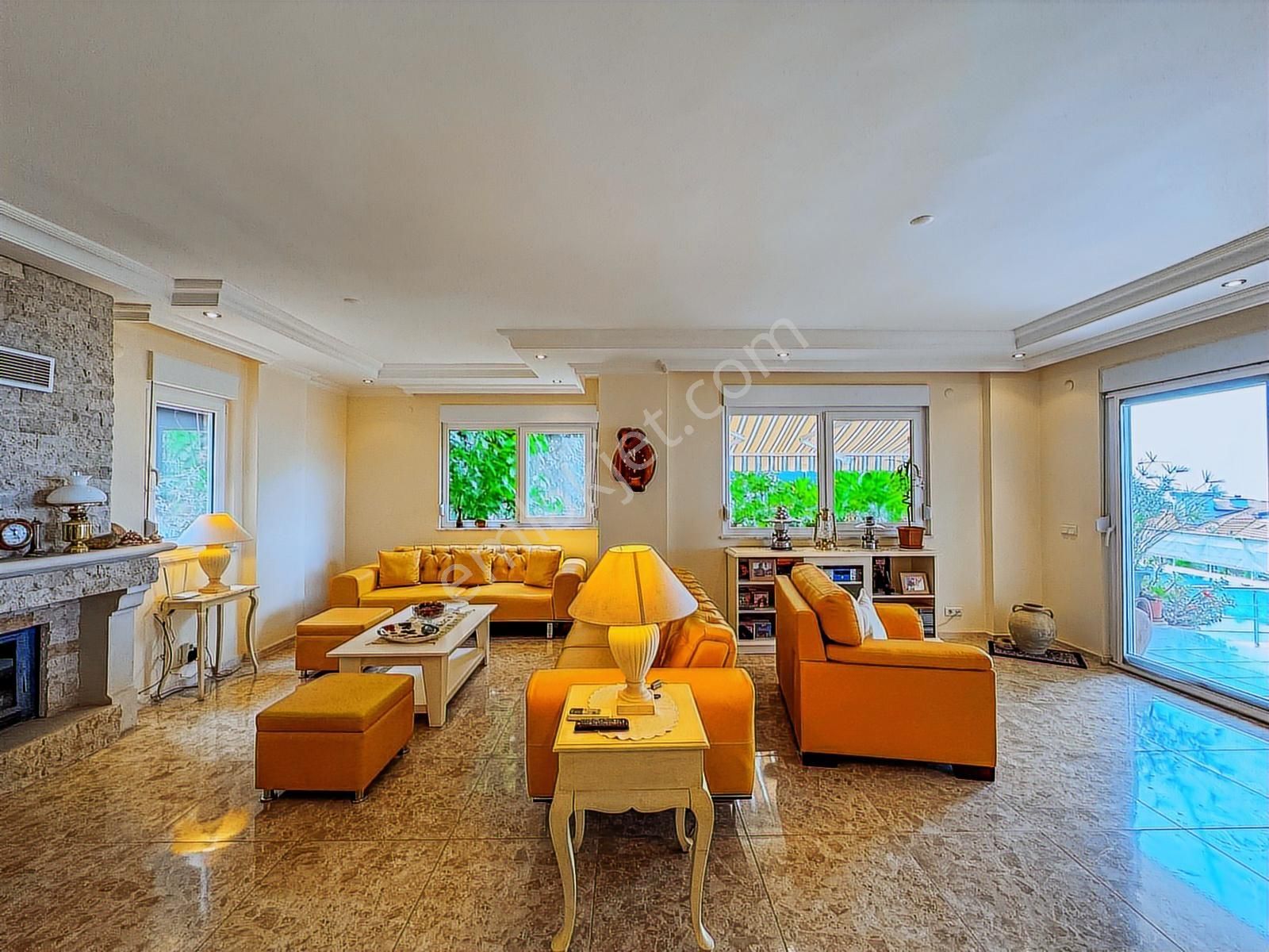 Alanya Yaylalı Deniz Manzaralı Eşyalı4+1 Tripleks Müstakil Villa - Görsel 10