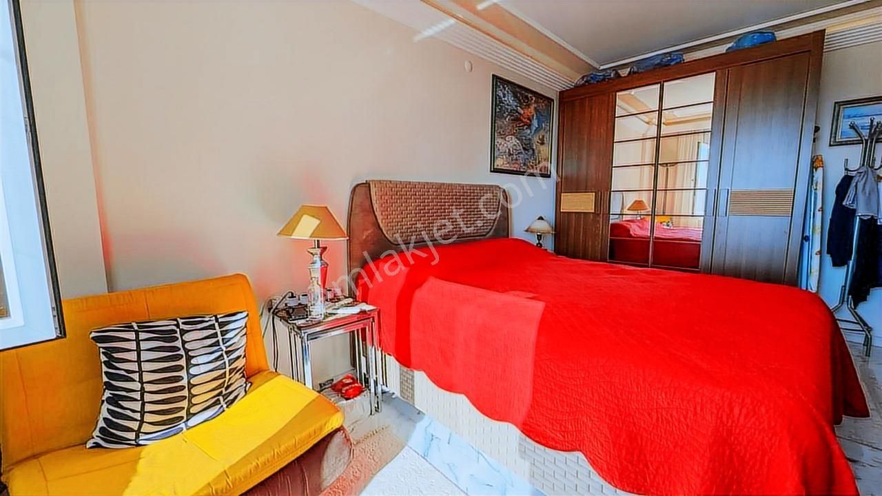 Alanya Tosmur 2+1 125 M² Eşyalı Daire Deniz Ve Kale Manzaralı - Görsel 16