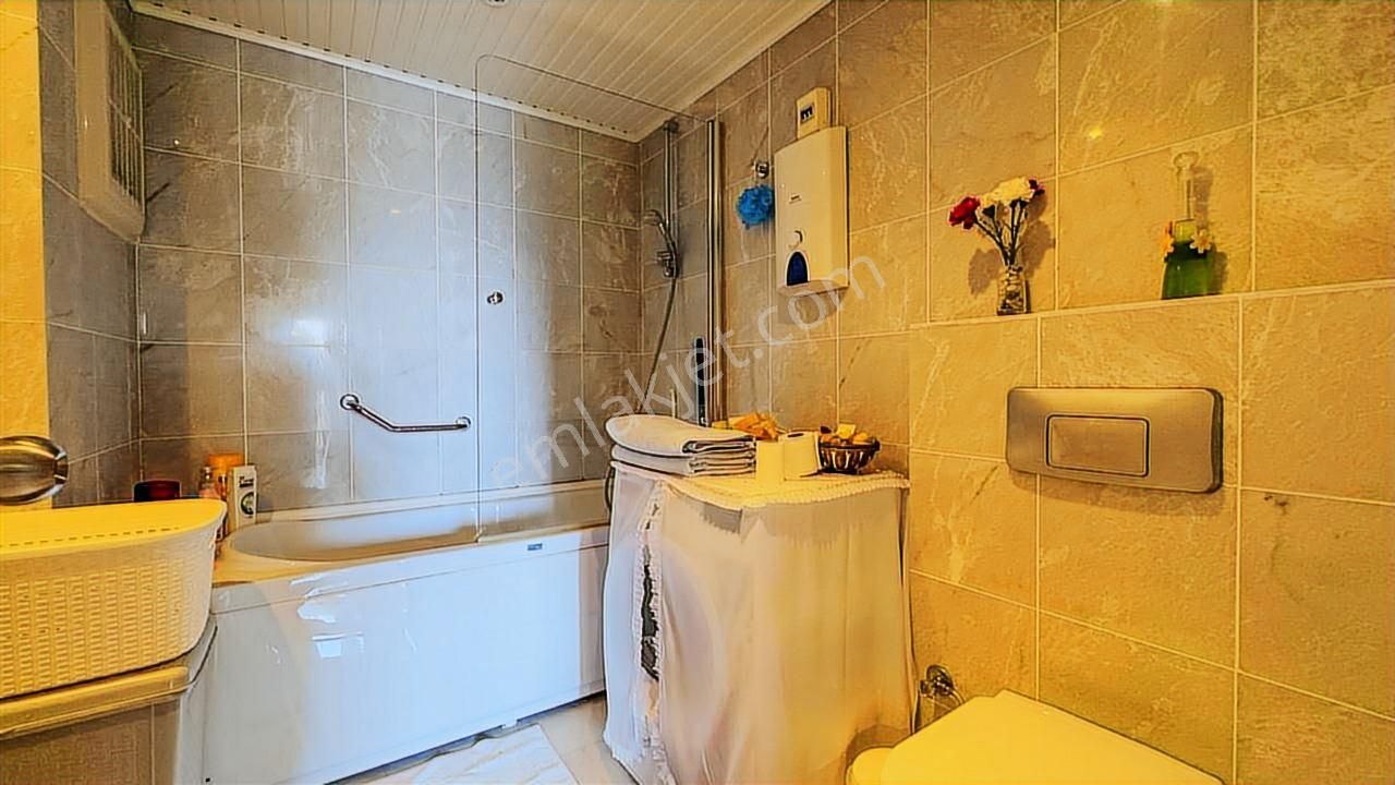 Alanya Tosmur 2+1 125 M² Eşyalı Daire Deniz Ve Kale Manzaralı - Görsel 20
