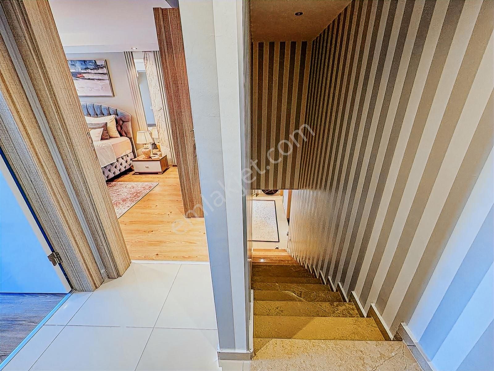 Alanya Kestel Ful Aktiviteli Deniz Manzaralı Çok Geniş 4+1 Daire - Görsel 15