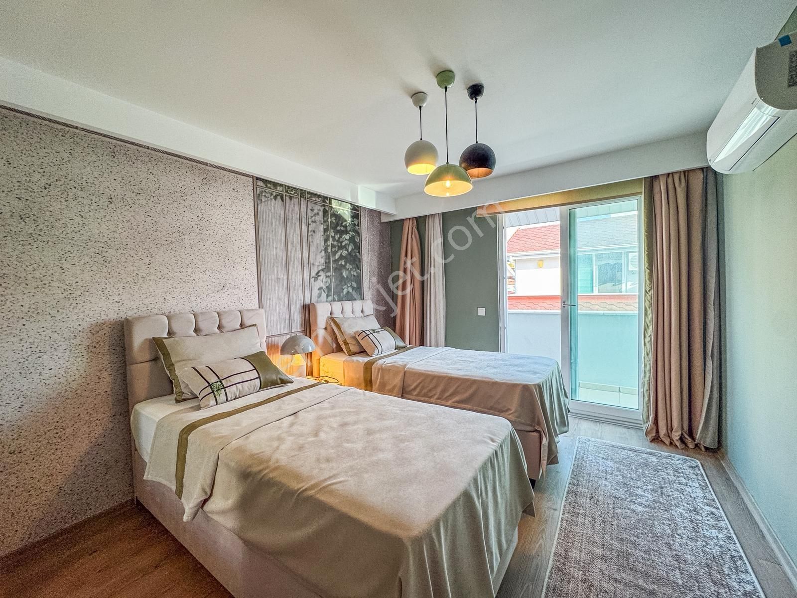 Alanya Kestel Ful Aktiviteli Deniz Manzaralı Çok Geniş 4+1 Daire - Görsel 16