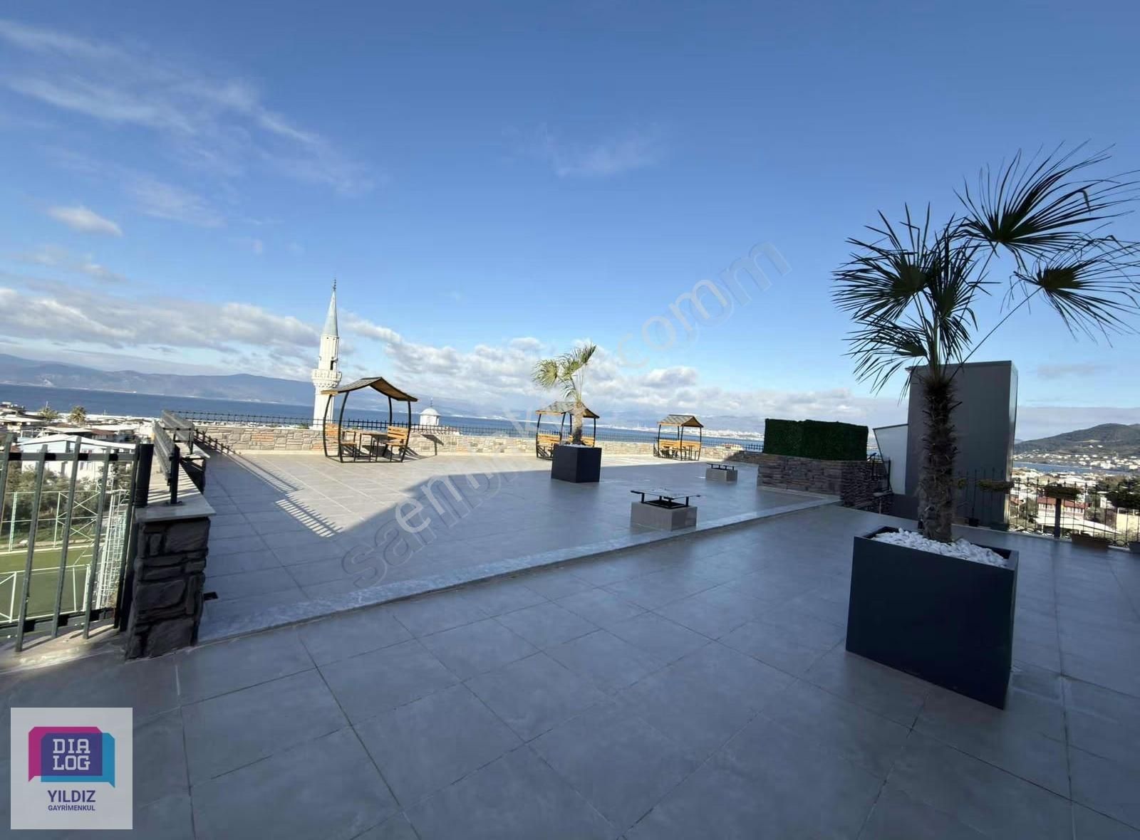 Kurşunlu Alize Sitesi Satılık 2+1 Bahçeli, Deniz Manzaralı Daire - Görsel 15