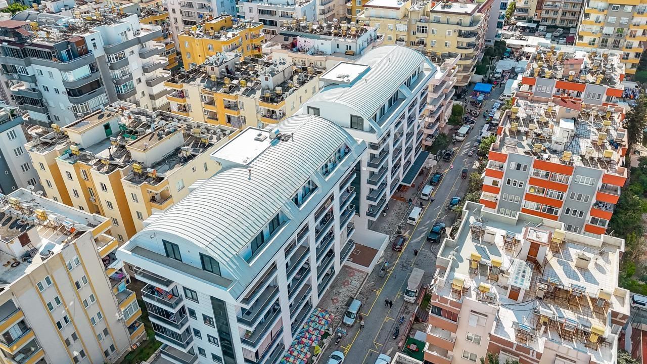 Mahmutlar Denize 200m 1+1 Yeni Bina Aktiviteli Site Uygun Fiyat - Görsel 11