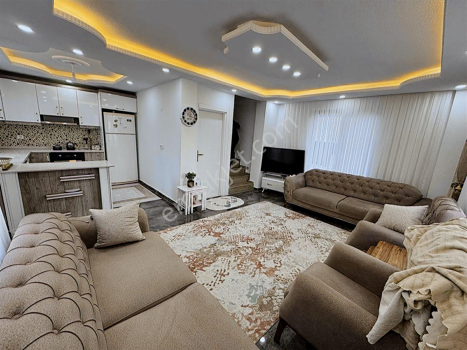 #mega Yapı# Yeniçiftlikte Oturuma Hazır Müstakil İskanlı Villa - Görsel 34