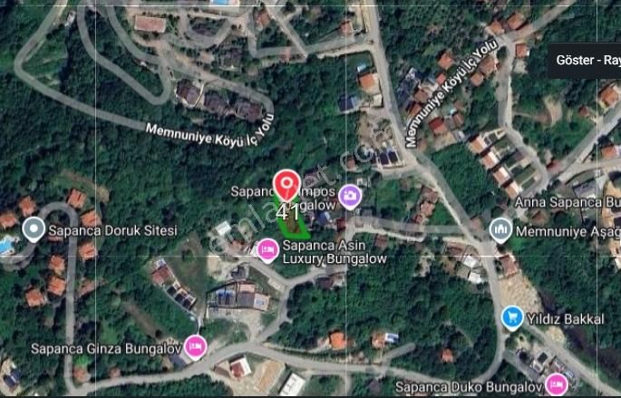 Sakarya Sapancada Bungalov Ve Villaların Arasında Kiralık Arsa - Görsel 2