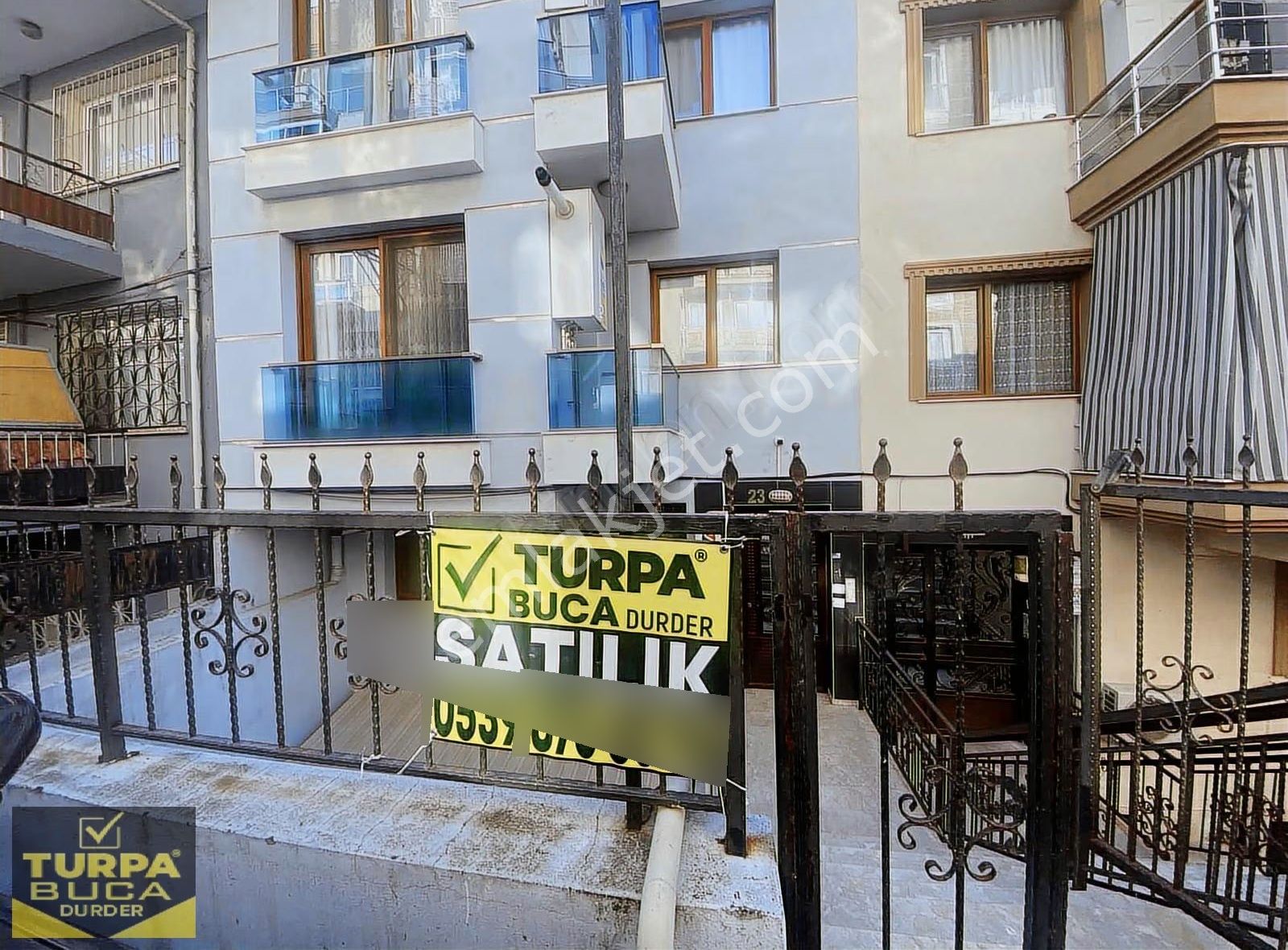 Turpa'dan Kredi Sınırlamasız 2+1 Bahçeli D.gazlı 10yıllık Daire