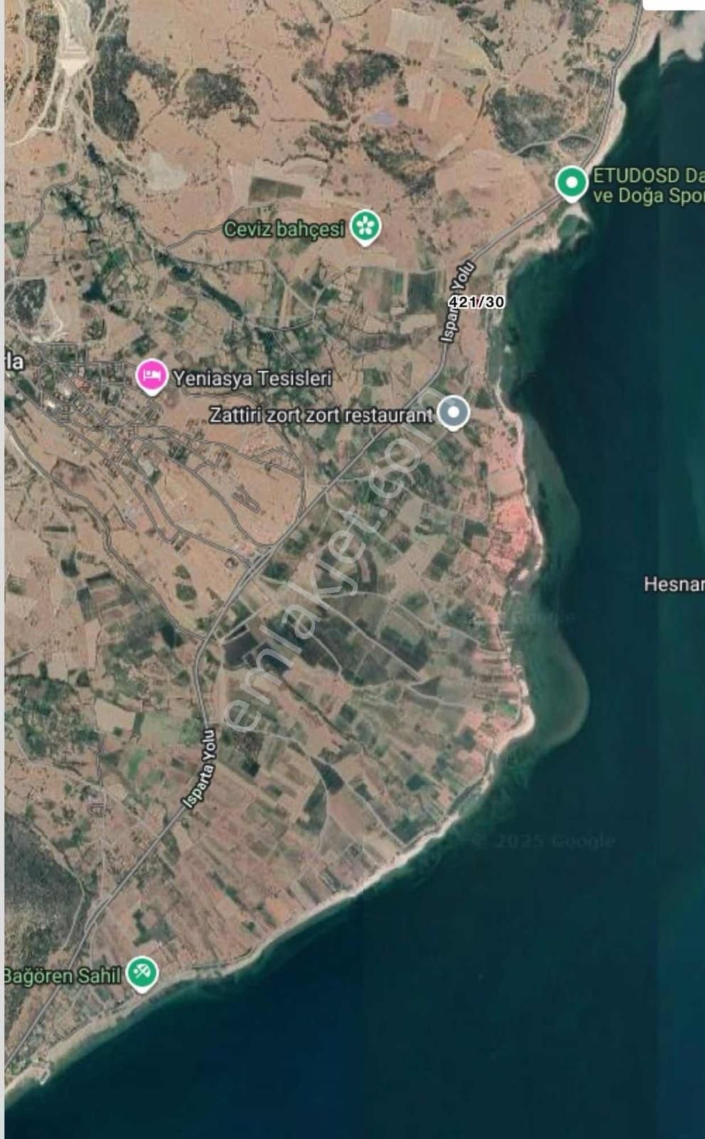 Isparta Eğirdir Barla Plajında Eşsiz Manzarasıyla Villa Arsası - Görsel 17