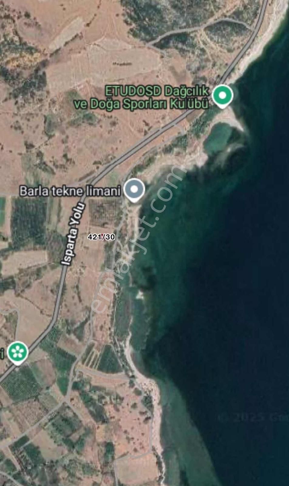 Isparta Eğirdir Barla Plajında Eşsiz Manzarasıyla Villa Arsası - Görsel 2