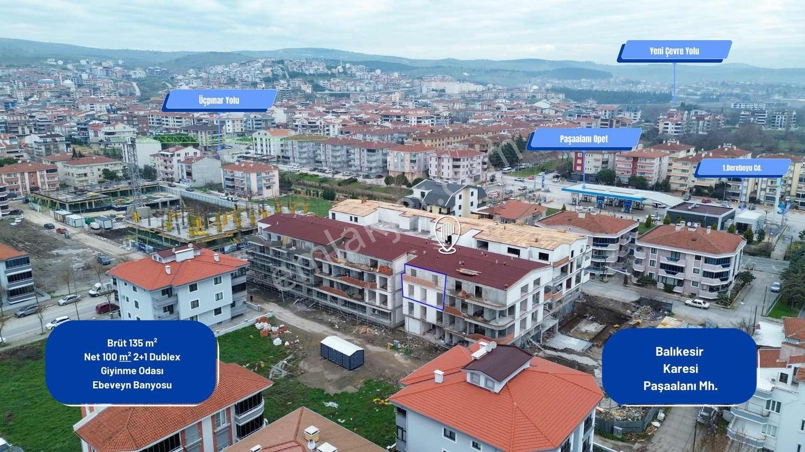 Balıkesir Paşaalanı Mh. Atlantis Rezidansta Satılık 2+1 Dubleks - Görsel 14