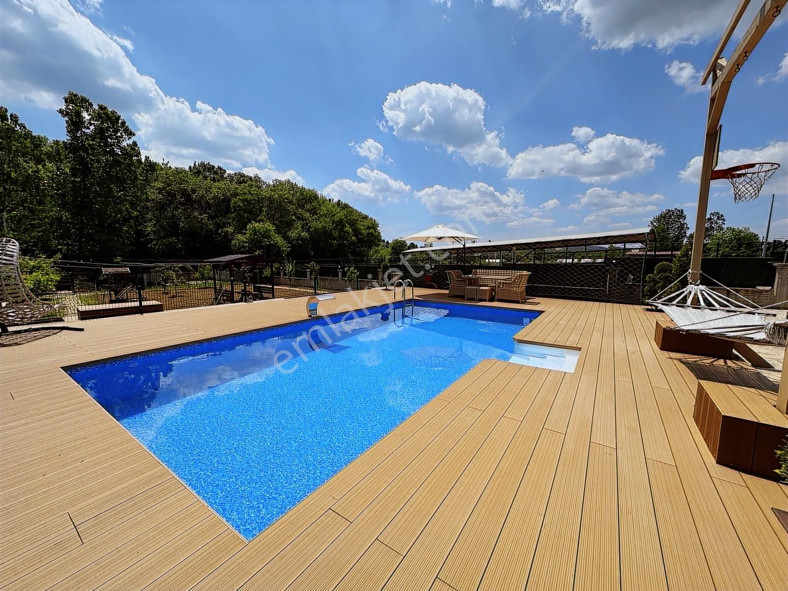 Kocaeli Derince Tahtalı Göletinde Ultra Lüx Havuzlu Müstakil Ev - Görsel 34