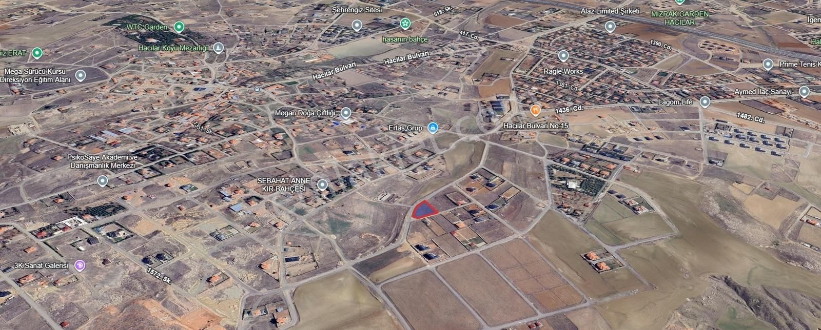 ▇▒ Merkez ▒▇ Hacılar Mh. 2031m2 Tek Tapu Satılık Arsa - Görsel 26