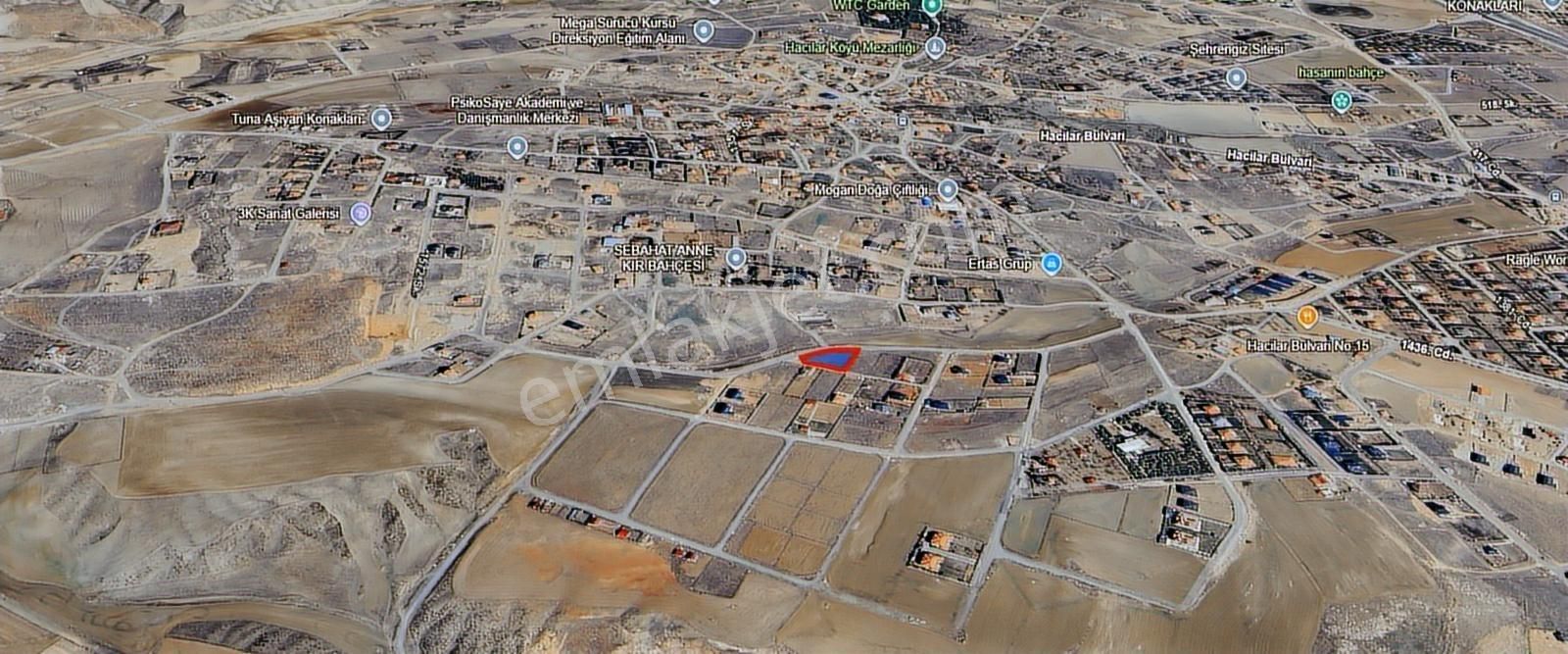 ▇▒ Merkez ▒▇ Hacılar Mh. 2031m2 Tek Tapu Satılık Arsa - Görsel 20