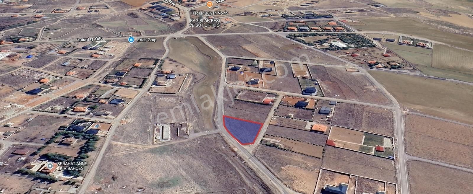 ▇▒ Merkez ▒▇ Hacılar Mh. 2031m2 Tek Tapu Satılık Arsa - Görsel 7