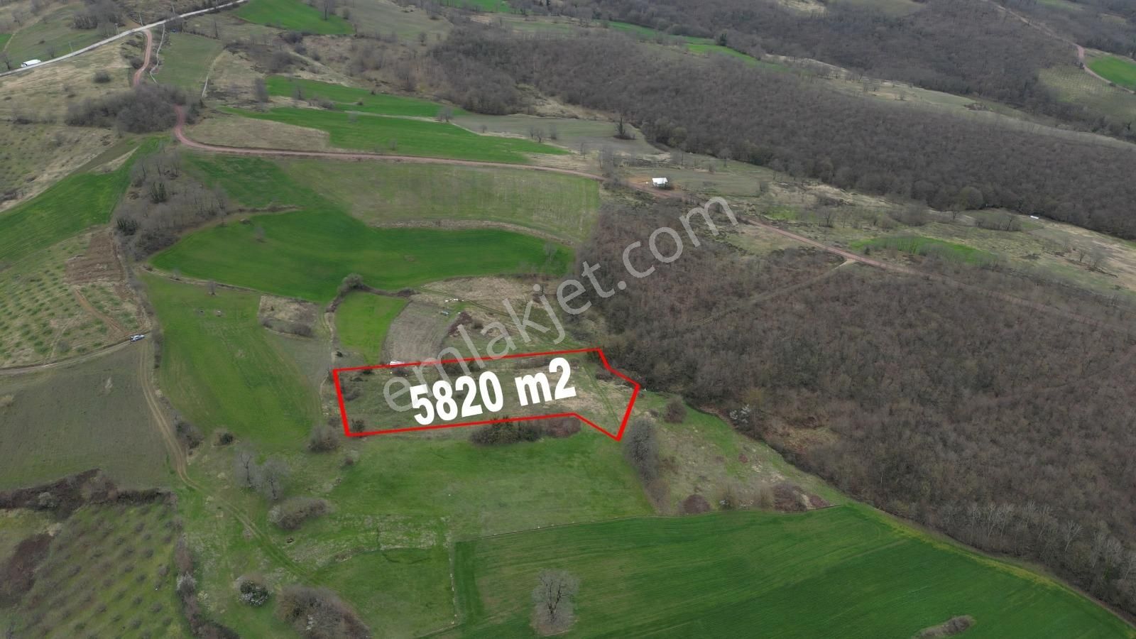 Tarcanlar'dan Kocaeli İzmit Böğürgen'de Satılık 5820 M2 Tarla - Görsel 4