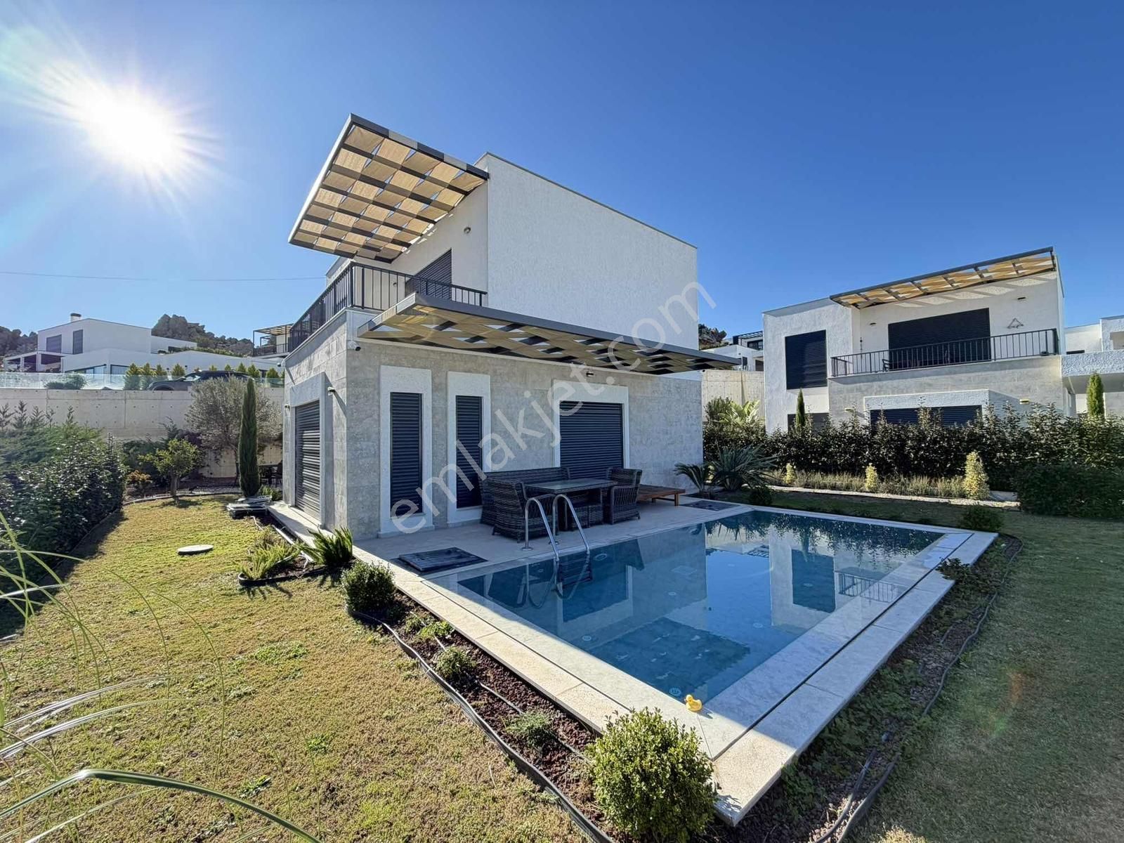 Bodrum Ortakentte Doğa & Deniz Manzaralı Özel Havuzlu 3+1 Villa - Görsel 22