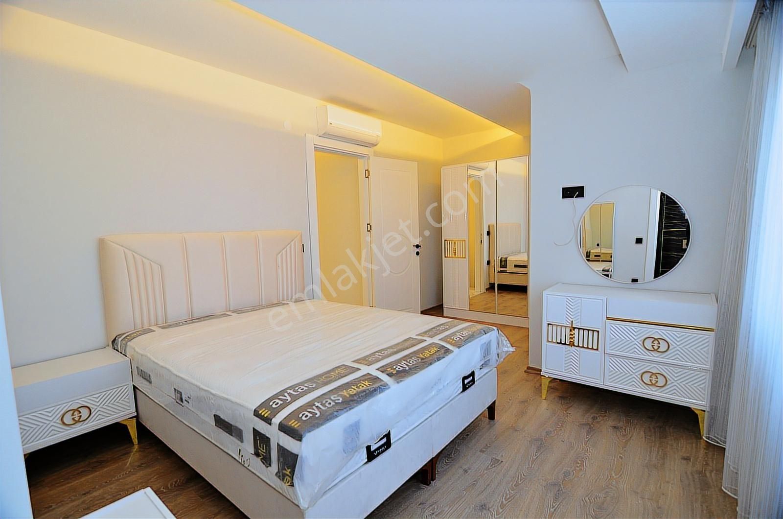 Alanya Oba Mahallesi Kiralık Full Eşyalı 3+1 Dubleks Daire - Görsel 26