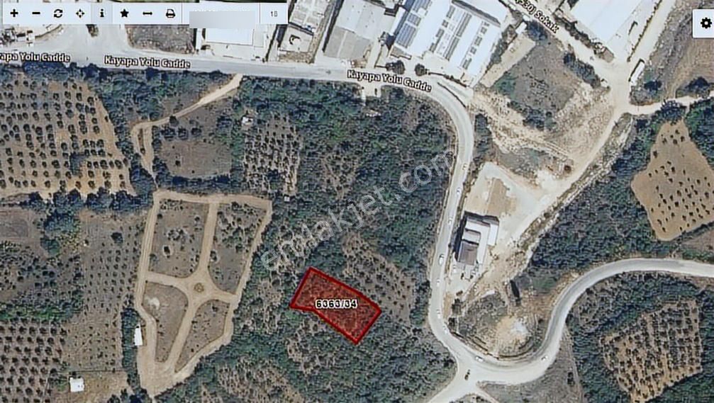 Kayapa Organize Sanayi Bölgesine Komşu 196 M2 Yatırımlık Arazi