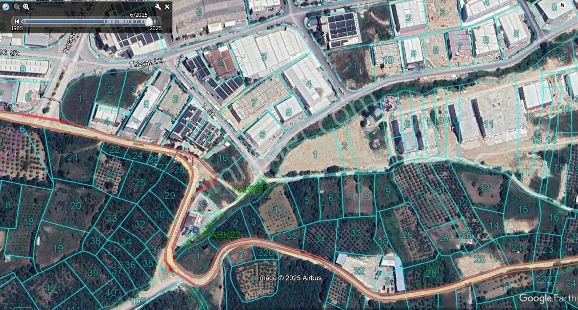 Kayapa Organize Sanayi Bölgesine Komşu 196 M2 Yatırımlık Arazi - Görsel 21