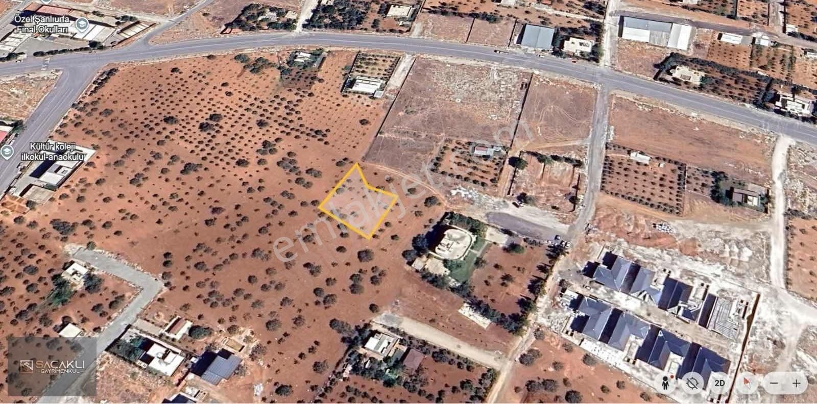 Kadir Saçaklı Emlak Çamlıyaylada Çift Cepheli Villa Arsası