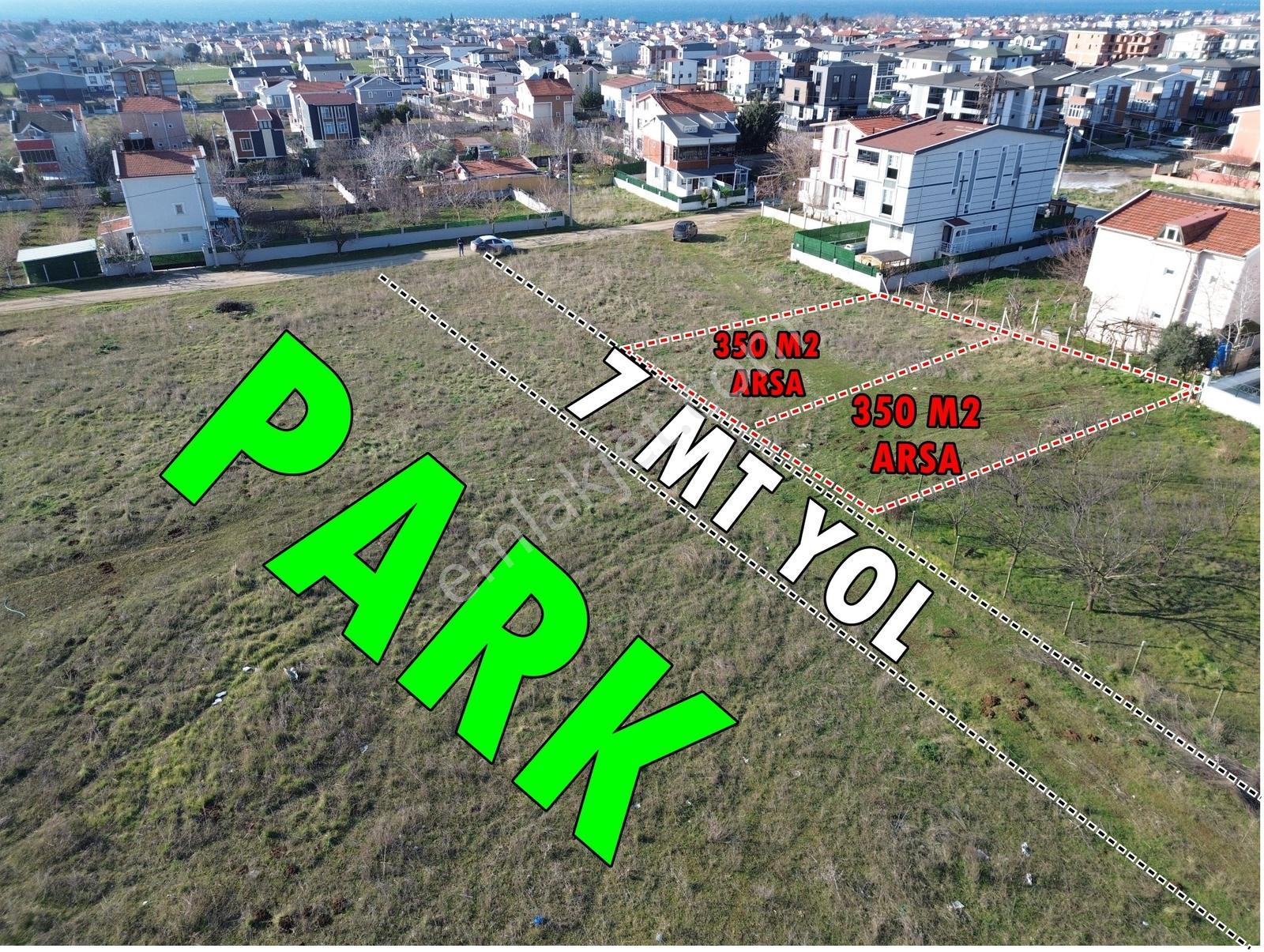Tekirdağ Yeniçiftlik'te Parka Cephe Yanyana 350 M2 Arsalar - Görsel 6