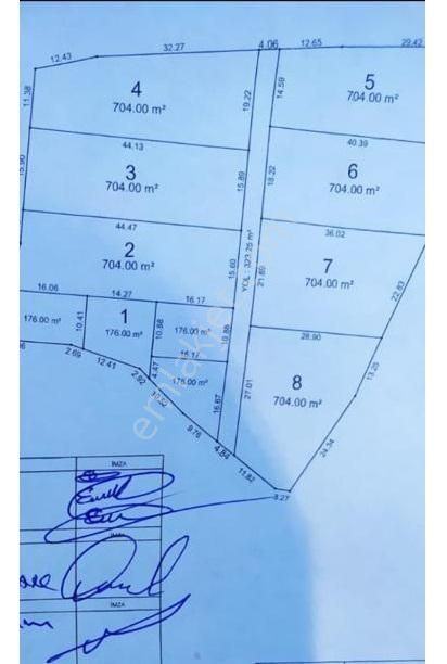 Tahtalıda Manzaraya Hakim Kadastro Yoluna Cepheli 745 M2 Arazi - Görsel 21