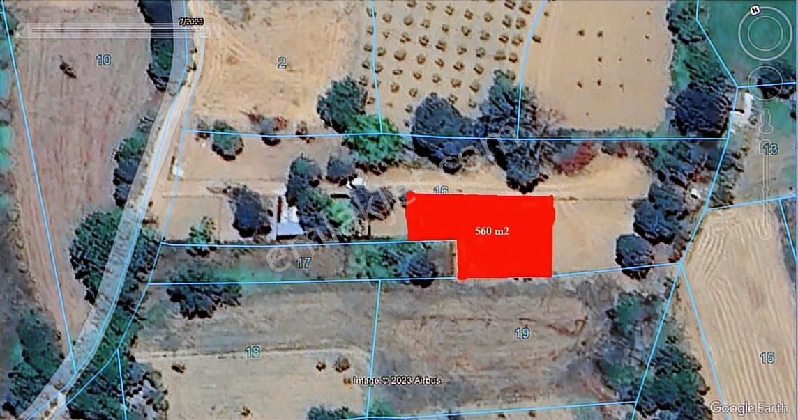 Kayapa Da Kadastro Yoluna Cephe Tel Örgülü 560 M2 Hobi Bahçesi - Görsel 3