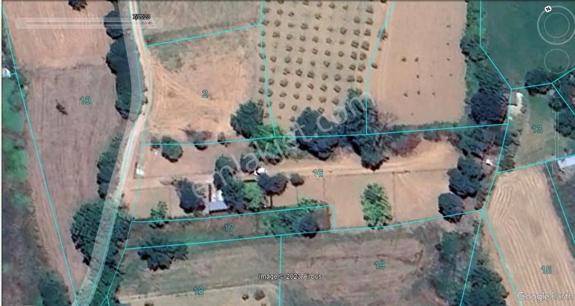 Kayapa Da Kadastro Yoluna Cephe Tel Örgülü 560 M2 Hobi Bahçesi - Görsel 30