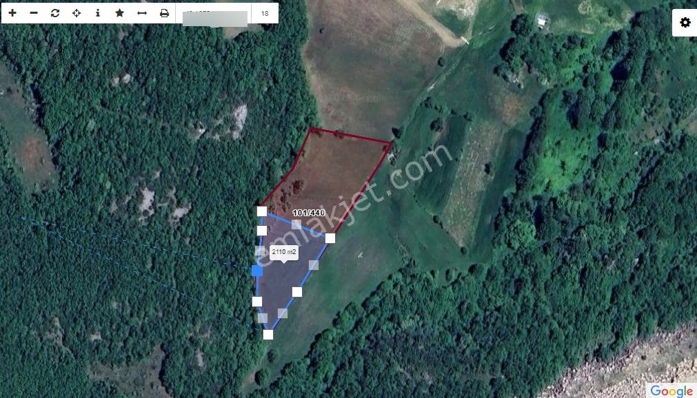 Bursa Nilüfer Güngörende 2102 M2 Manzaralı Yatırmlık Arazi - Görsel 18