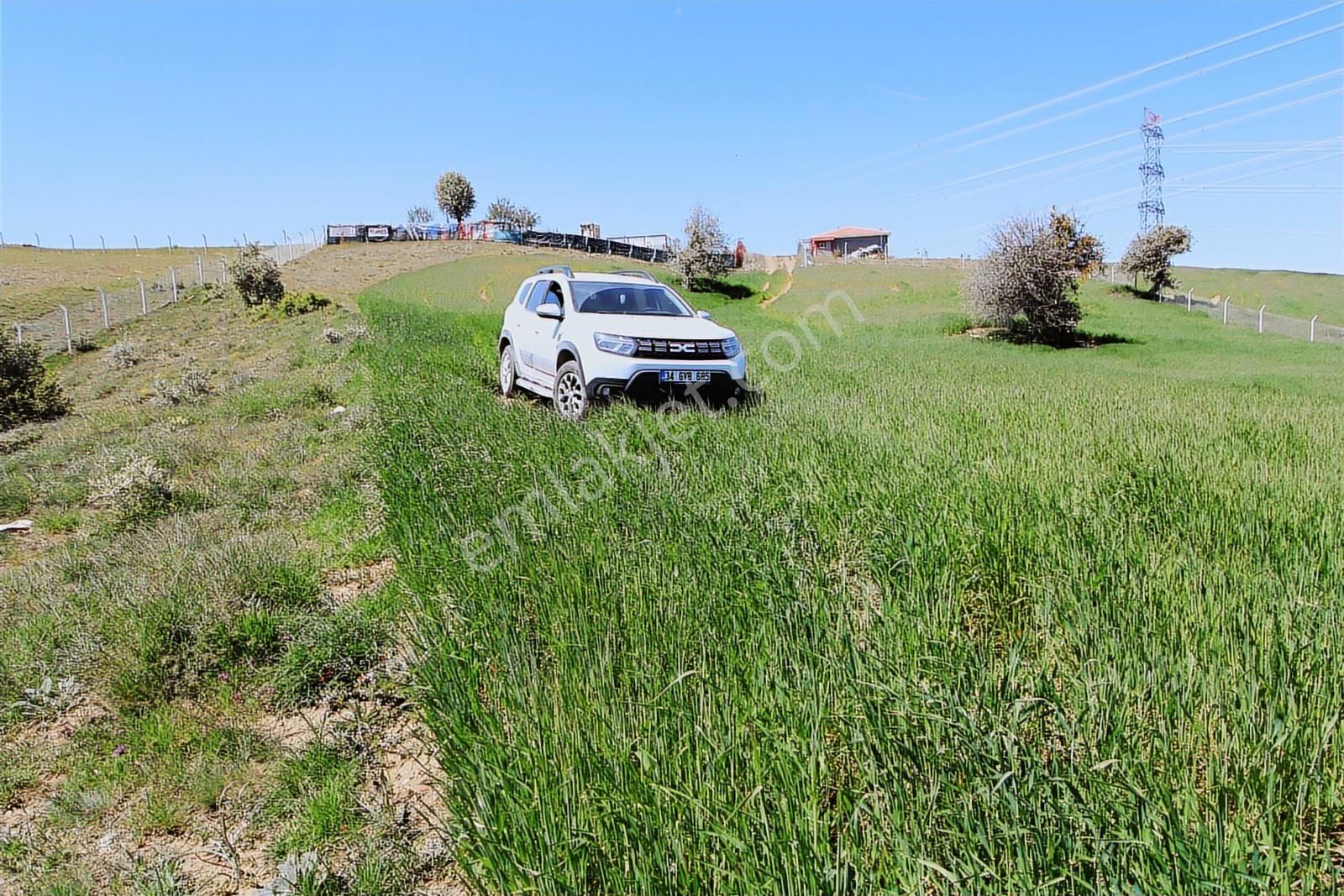 Han'dan İmara 500 Metre Mesafede Telli Yola Cephe 5628 M2 Tarla - Görsel 2
