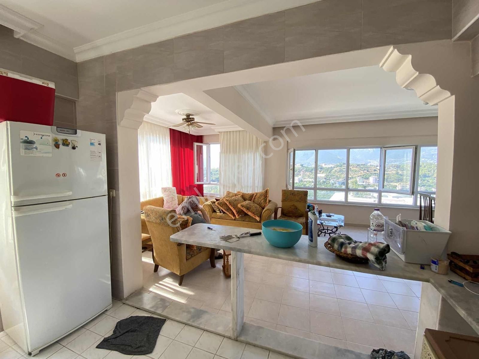 Alanya Kestelde Kiralık 3+1 Amerikan Mutfak Eşyalı - Görsel 10