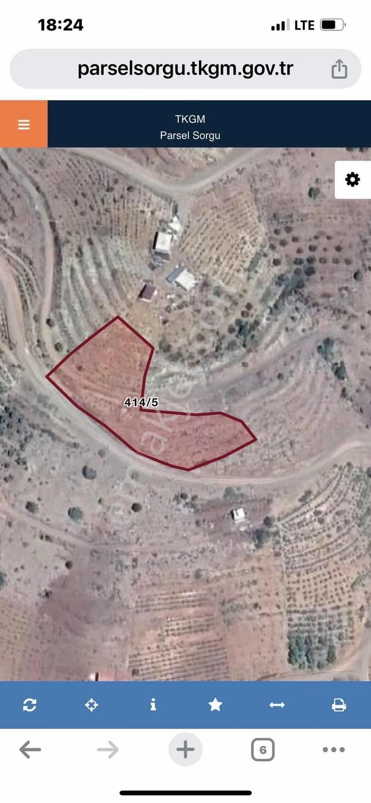 3110 Mt Tarla.yola Cephe..tek Tapu..fırsat. - Görsel 5