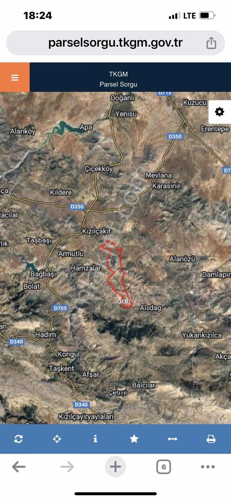 3110 Mt Tarla.yola Cephe..tek Tapu..fırsat. - Görsel 4