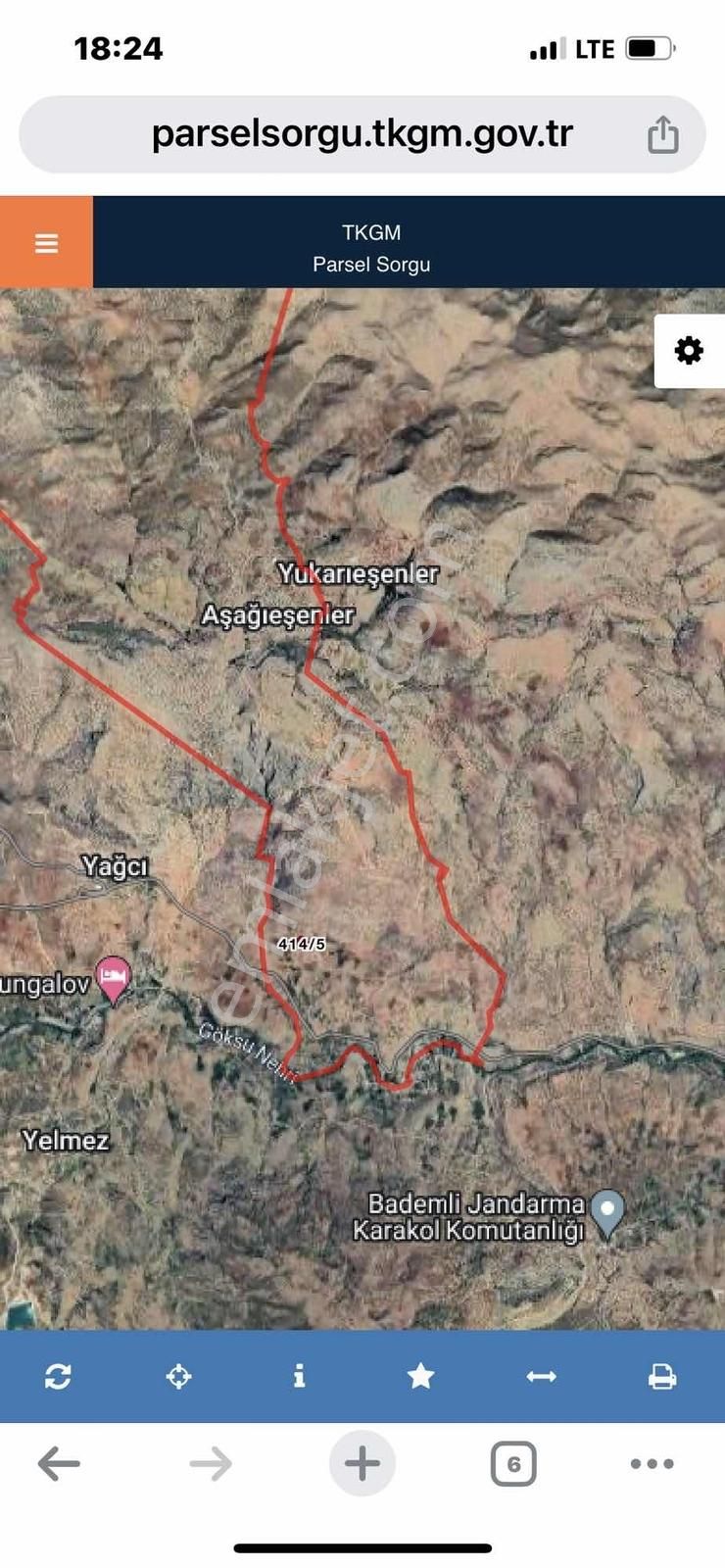 3110 Mt Tarla.yola Cephe..tek Tapu..fırsat. - Görsel 6
