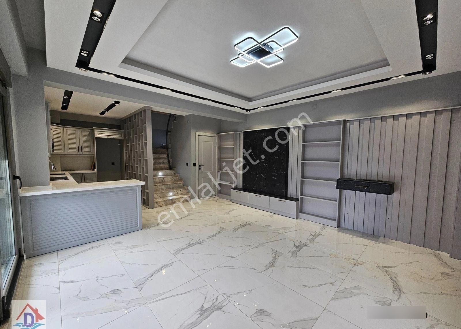 Deniz'den 4+1 Müstakil Havuzlu, Yerden Isıtmalı, Lüks Villa - Görsel 28