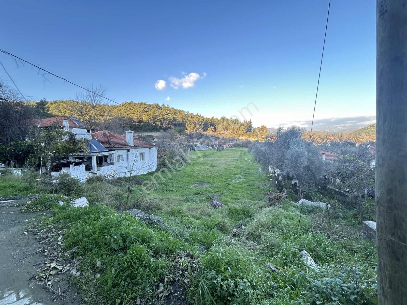 Muğla Ula Sarayyanı Köyiçi'nde İmarlı Satılık 2549m2 Tarla