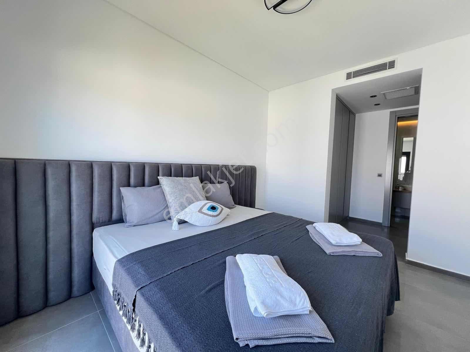 Bodrum Ortakent Gürece'de Deniz Manzaralı Müstakil Villa - Görsel 21