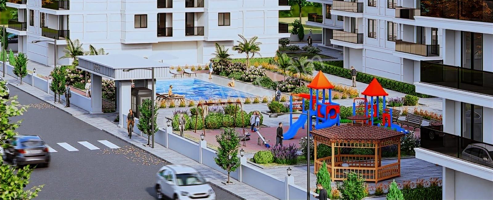 Uşak Batıkentte Havuzlu, Otoparklı Lüks 3+1 & 2+1 Daireler - Görsel 16