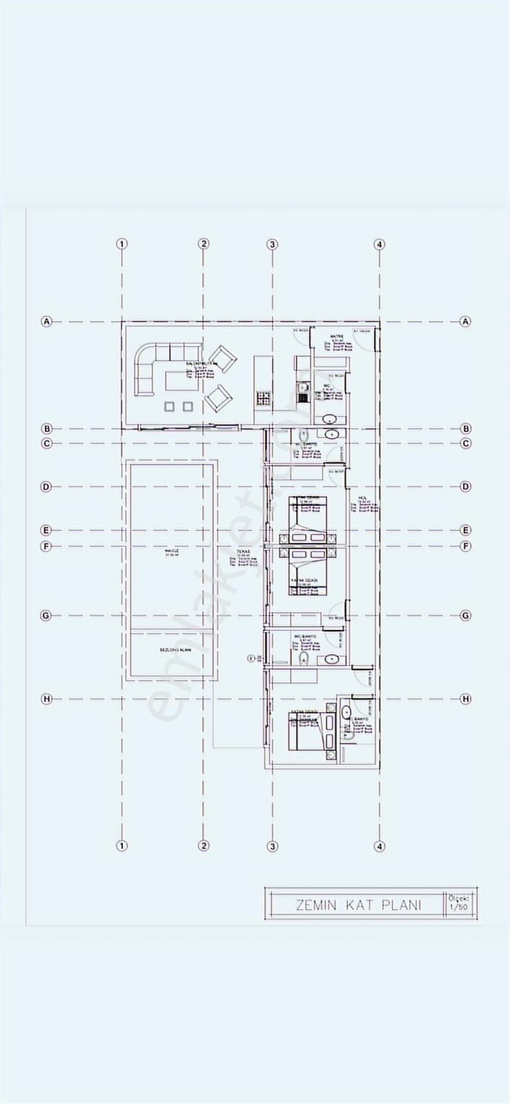 Seydikemer Demirlerde Konut Projesi Hazır Satılık 2villalık Arsa - Görsel 3