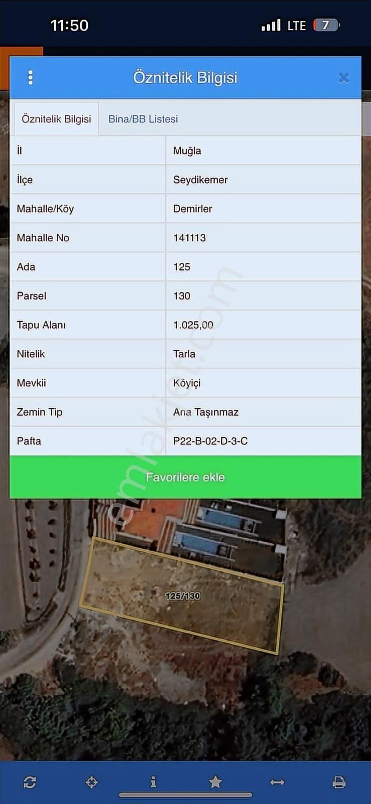 Seydikemer Demirlerde Konut Projesi Hazır Satılık 2villalık Arsa - Görsel 14